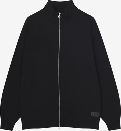 Pull&Bear Sweatjacke in schwarz, Produktansicht