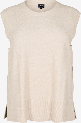 ZizziPulover 'Mvista' - bež boja: prednji dio