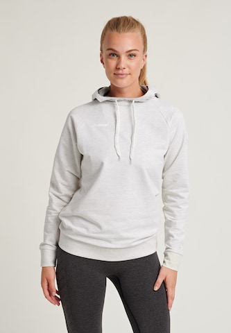 Hummel - Sweatshirt de desporto em cinzento: frente