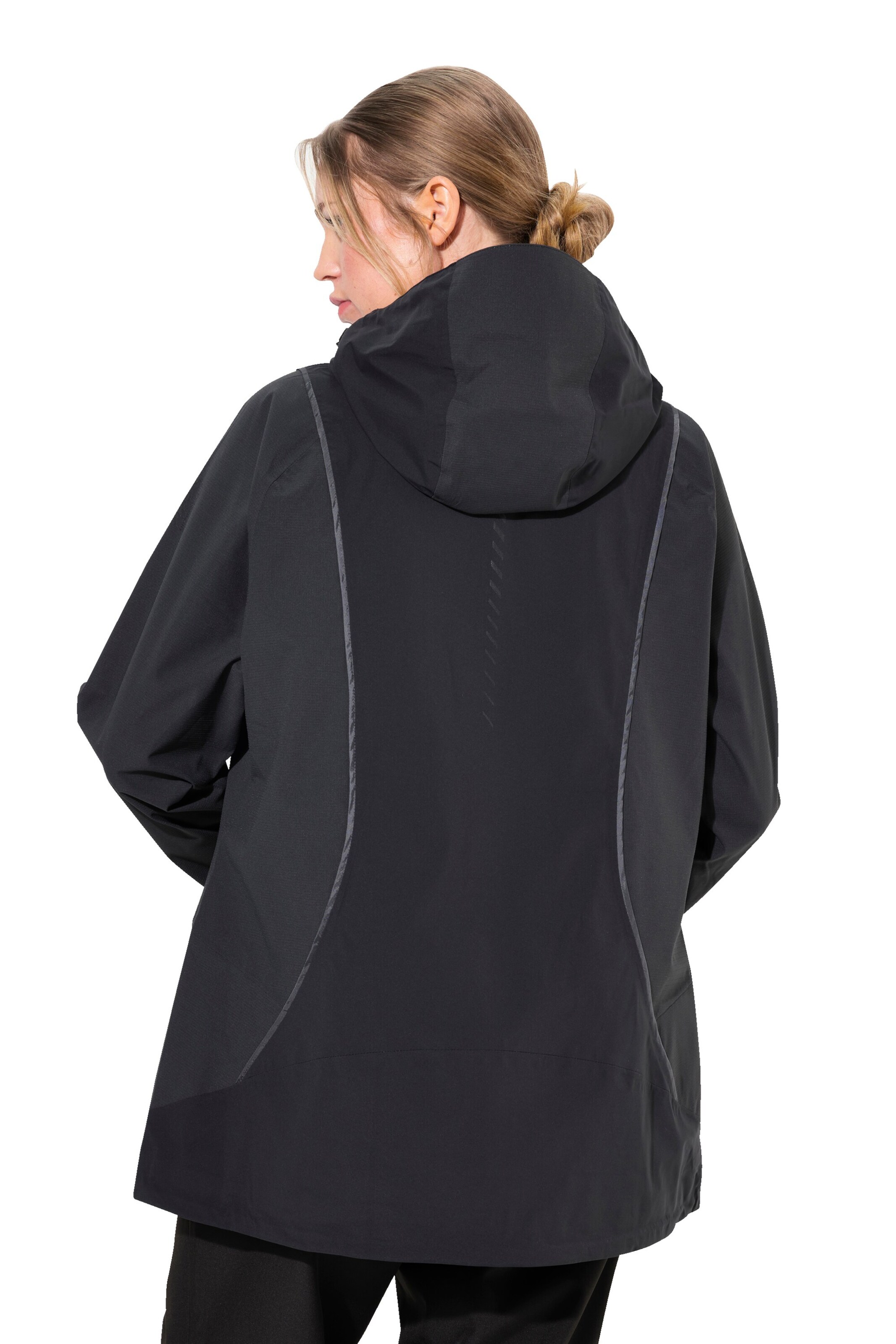 Ulla Popken Funktionsjacke in Schwarz