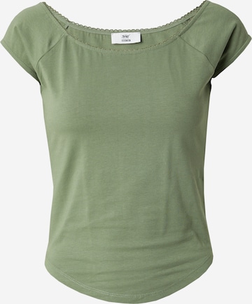 T-shirt SHYX en vert : devant