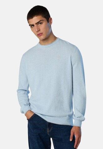 Pull-over North Sails en bleu : devant