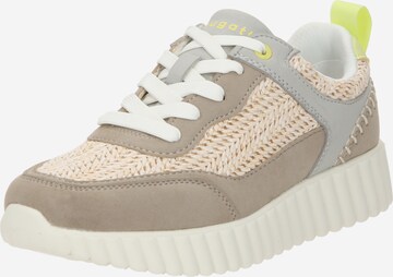 Baskets basses 'Carini' bugatti en beige : devant