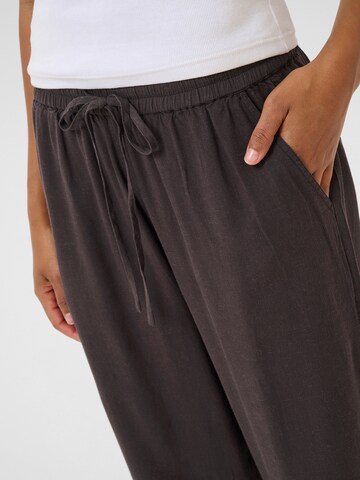 Wide leg Pantaloni 'KAmilia' di Kaffe in nero
