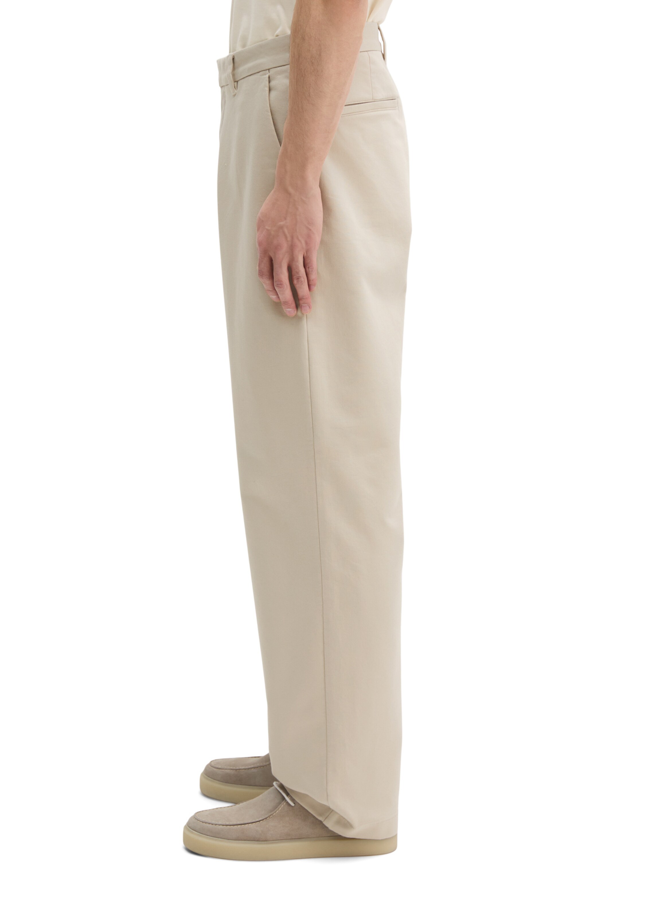 Marc O'Polo Regular Hose 'Mossbo' in Beige