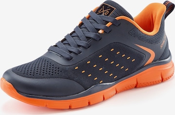 JOHN DEVIN Σνίκερ χαμηλό σε μπλε: μπροστά