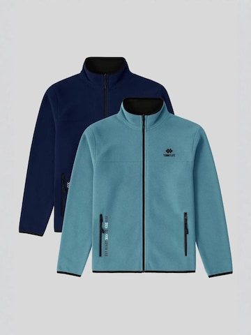 Giacca di pile di Tommy Life in blu: frontale