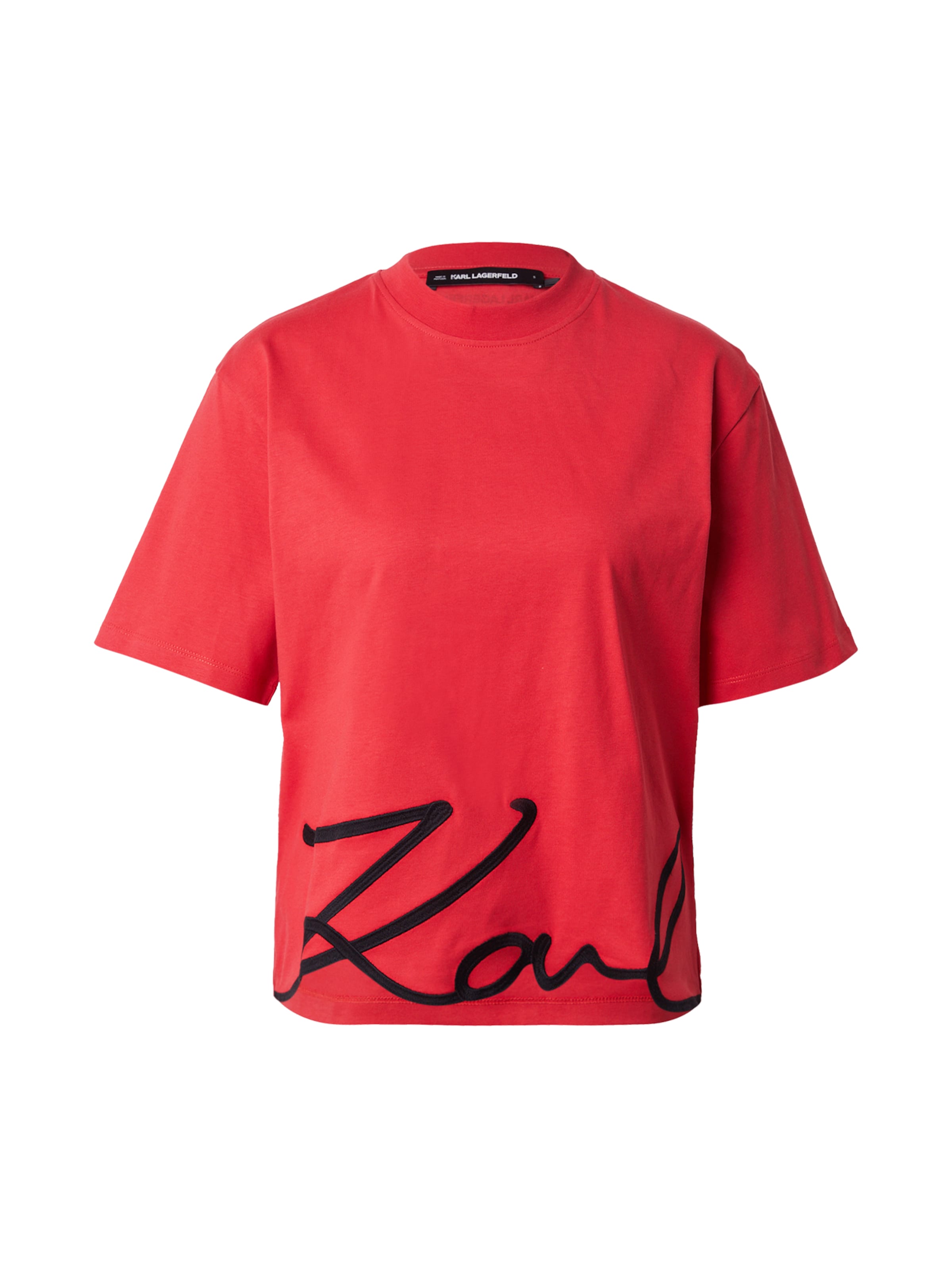 Karl Lagerfeld - Camiseta en rojo: frente