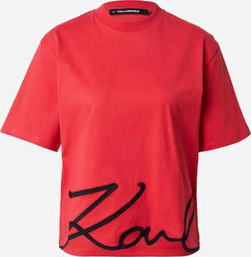 Karl LagerfeldMajica - crvena boja: prednji dio