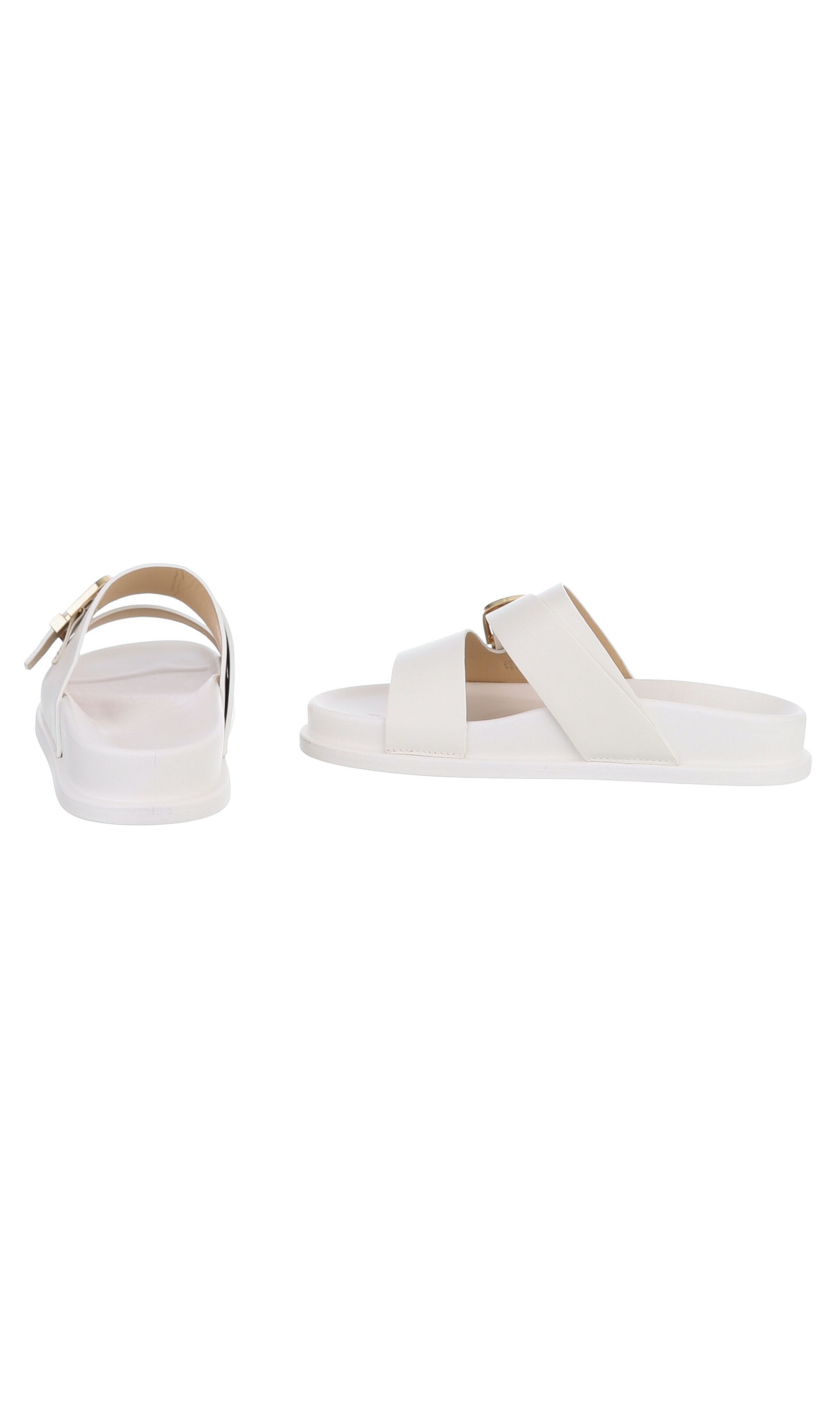 Ital-Design Mules in White