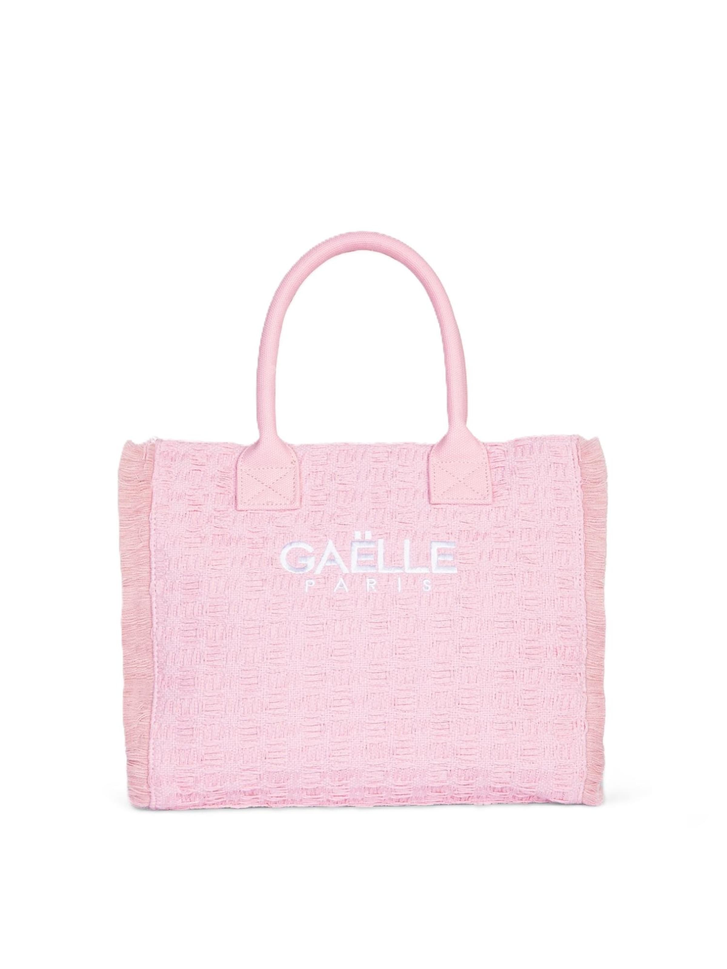 Gaelle Paris Handbag in Pink: front