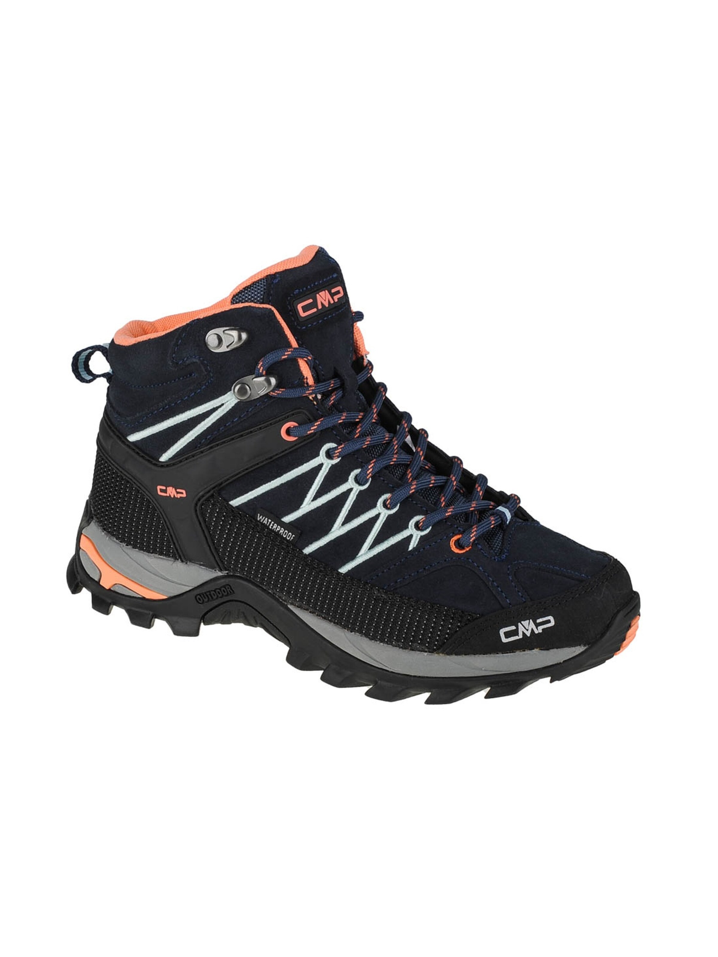 CMP Boots 'Rigel Mid'‌‌‌‌ in Blau: Vorderseite