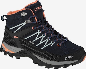 CMP Boots 'Rigel Mid' in Blau: Vorderseite