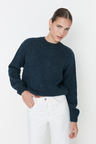 Pullover di Trendyol in blu: frontale