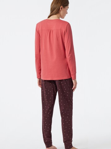 SCHIESSER Pyjama 'Essentials' in Roze