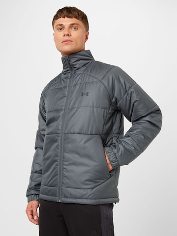 UNDER ARMOUR Спортивная куртка в Серый: спереди
