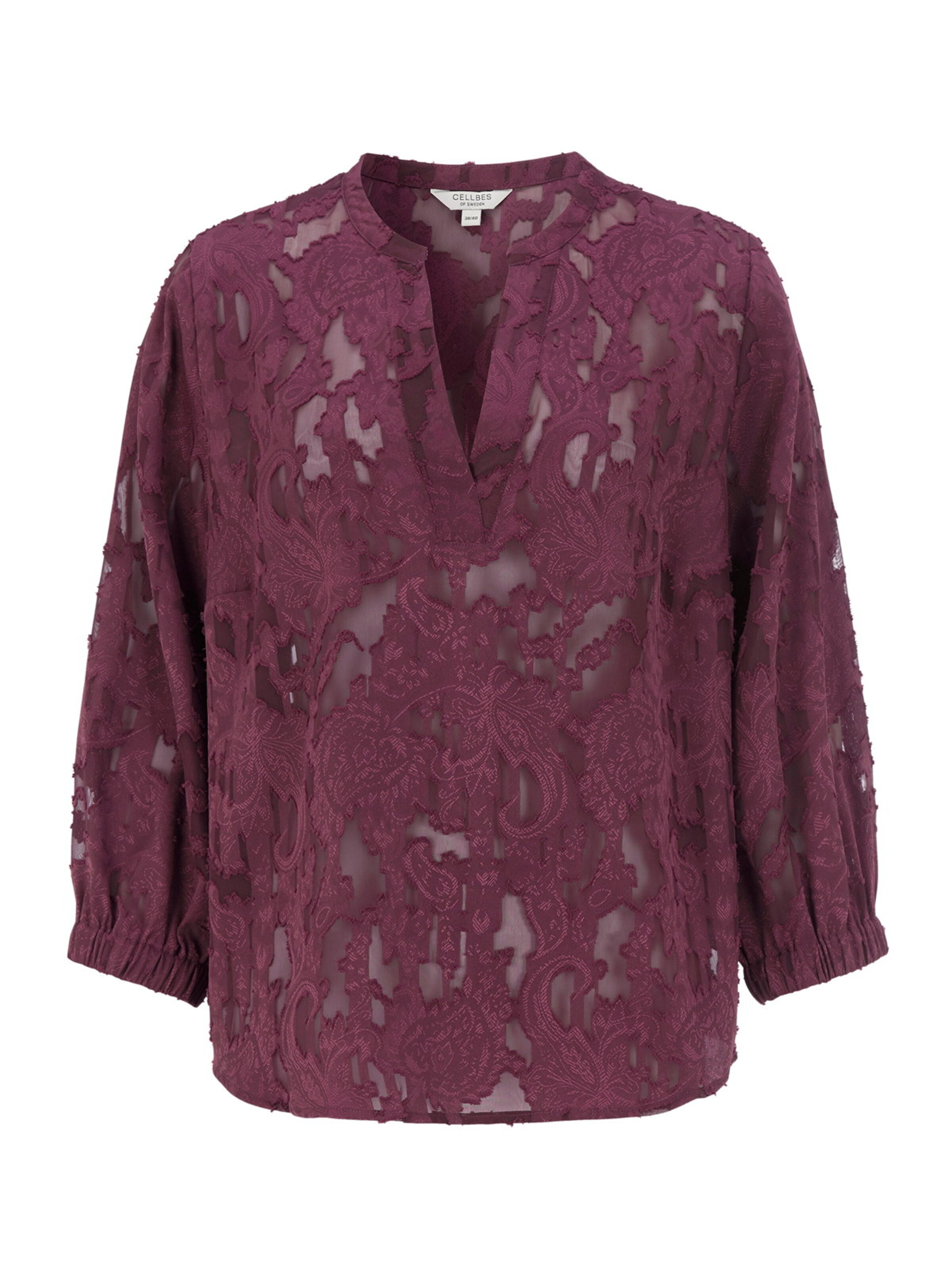 Cellbes of Sweden Blouse in Lila: voorkant
