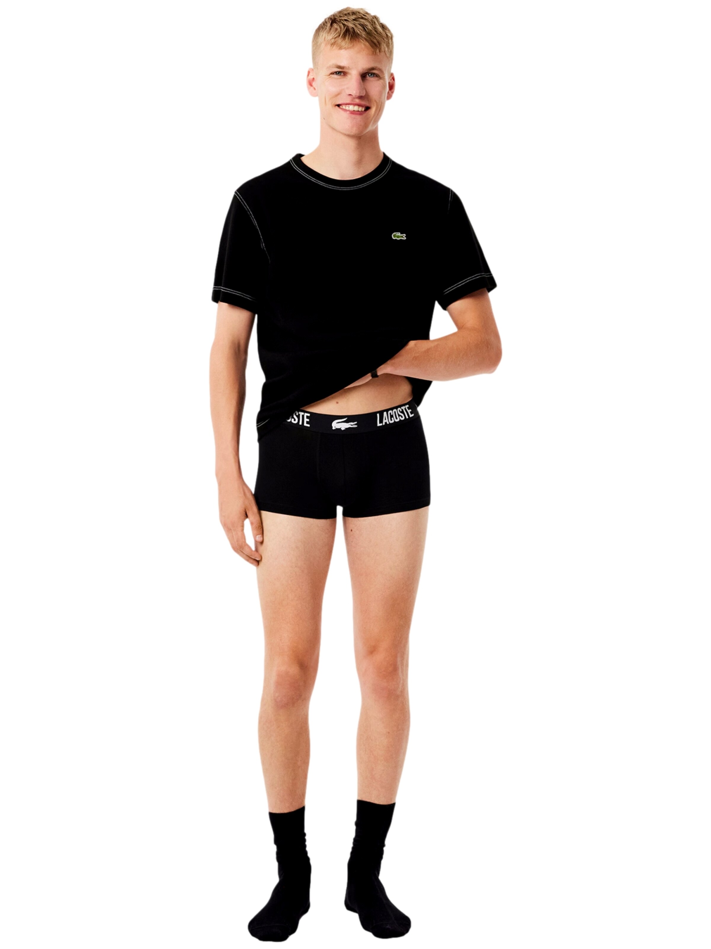 LACOSTE Boxer shorts in Black