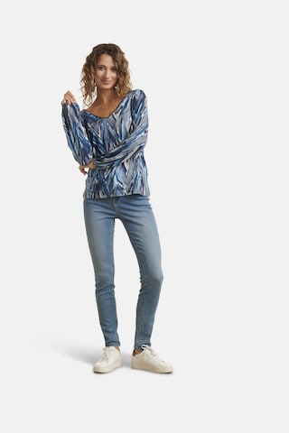 Smashed Lemon Slimfit Jeans in Blau