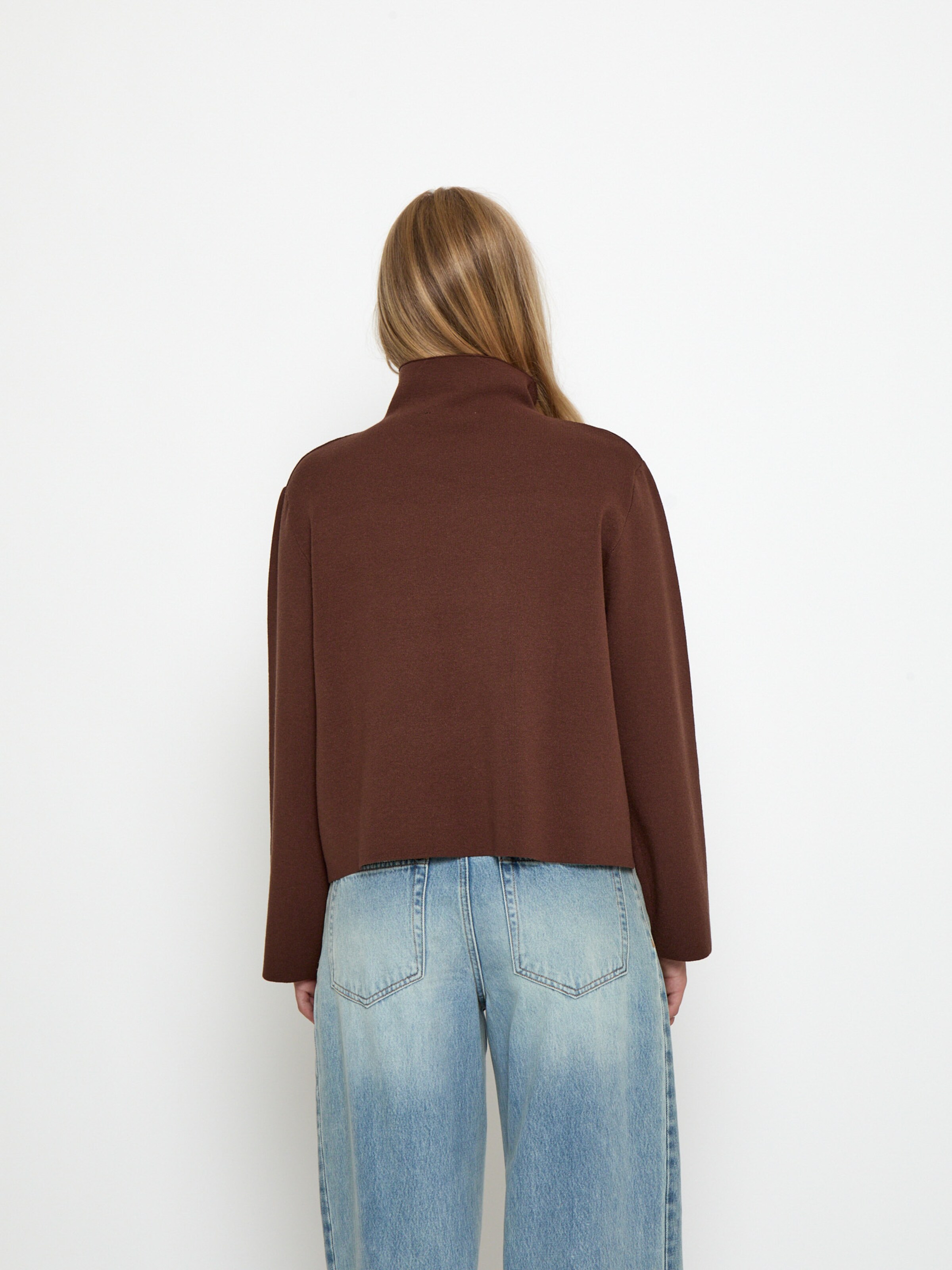 minus Pullover 'Lupi' in Braun