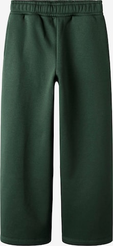 NAME IT Wide leg Broek in Groen: voorkant