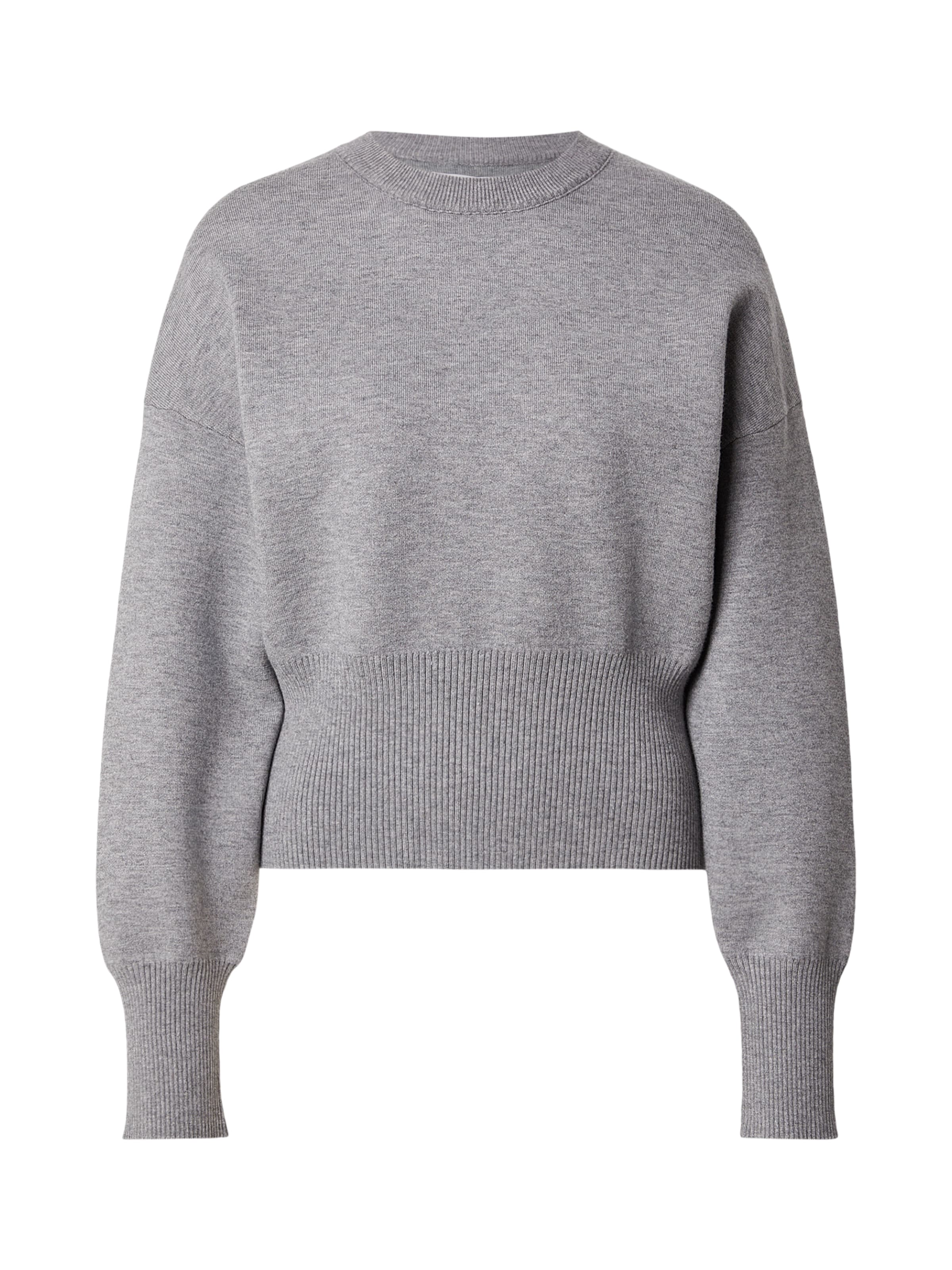 TOPSHOP Πουλόβερ 'BELLE' σε γκρι: μπροστά