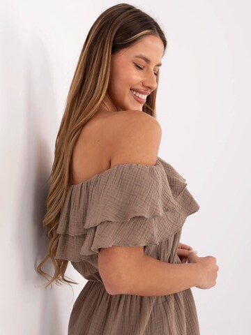 Madnezz House Jumpsuit 'A5050.65' in Beige
