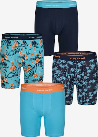 Happy Shorts - Boxers ' Motive ' em azul: frente