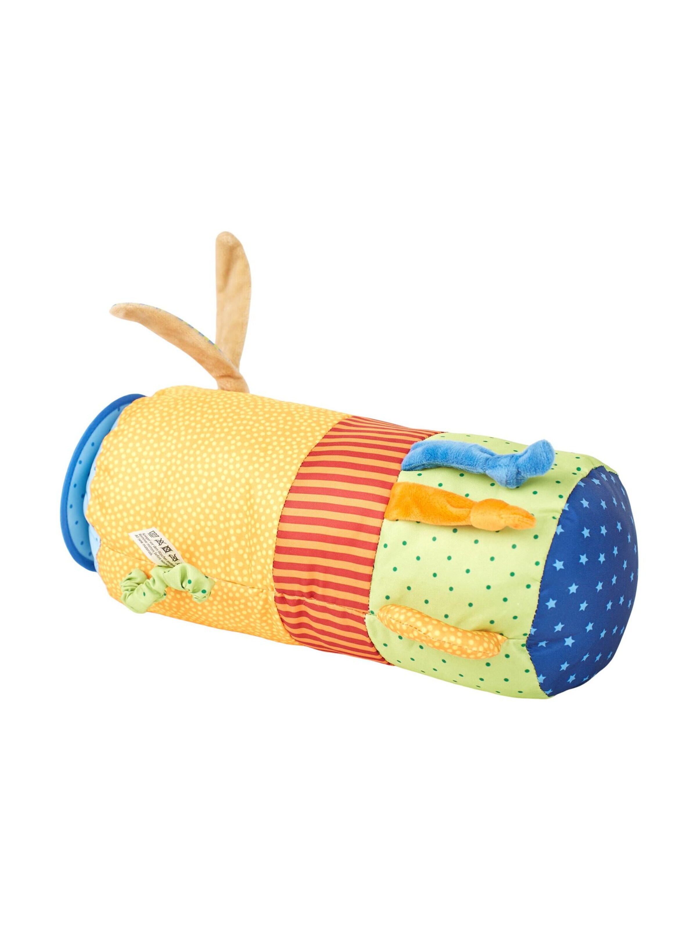 SIGIKID Stuffed animals 'Krabbelrolle Hase 7 senses' in Mixed colors