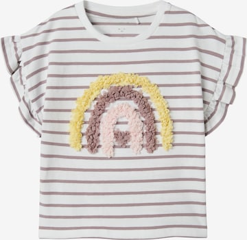 balta NAME IT Marškinėliai 'NMFJADEY': priekis