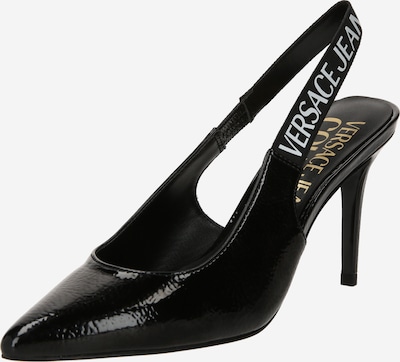 Versace Jeans Couture Slingback pumps 'SCARLETT' in Black / White, Item view