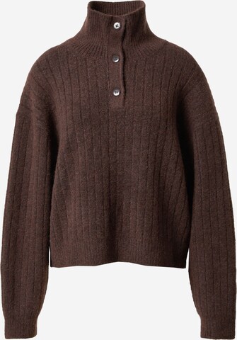 WEEKDAY Sweater 'Heidi' in Brown: front