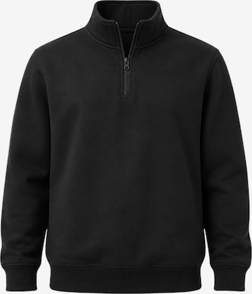 LOUIS LECLER Sweatshirt 'Sage' in Zwart: voorkant