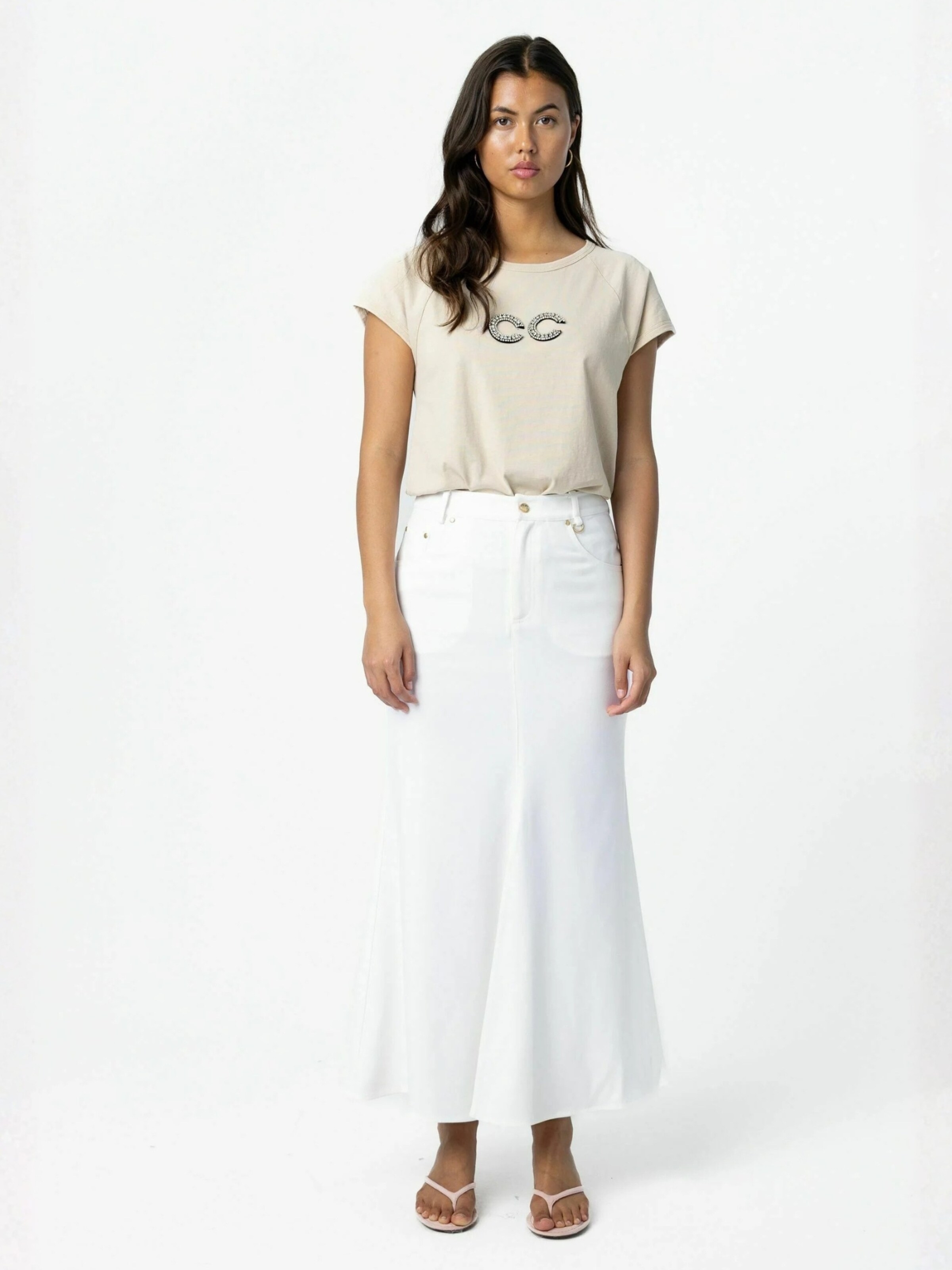Top ' Bead ' di Coster Copenhagen in beige