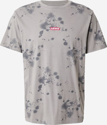 pilka LEVI'S ® Marškinėliai 'SS Relaxed Baby Tab Tee': priekis