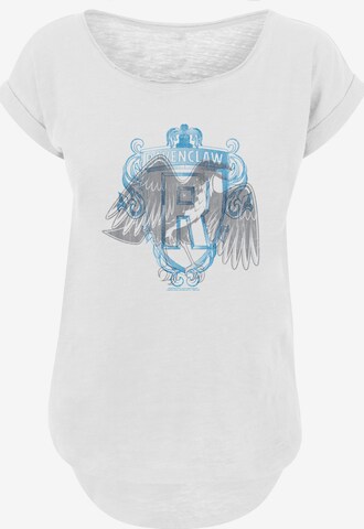 F4NT4STIC Shirt 'Harry Potter Ravenlaw Eeagle' in White: front