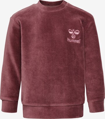 Hummel Sportief sweatshirt 'Cordy' in Roze: voorkant