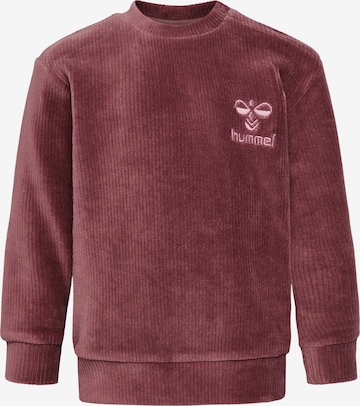 Hummel Sportief sweatshirt 'Cordy' in Roze: voorkant