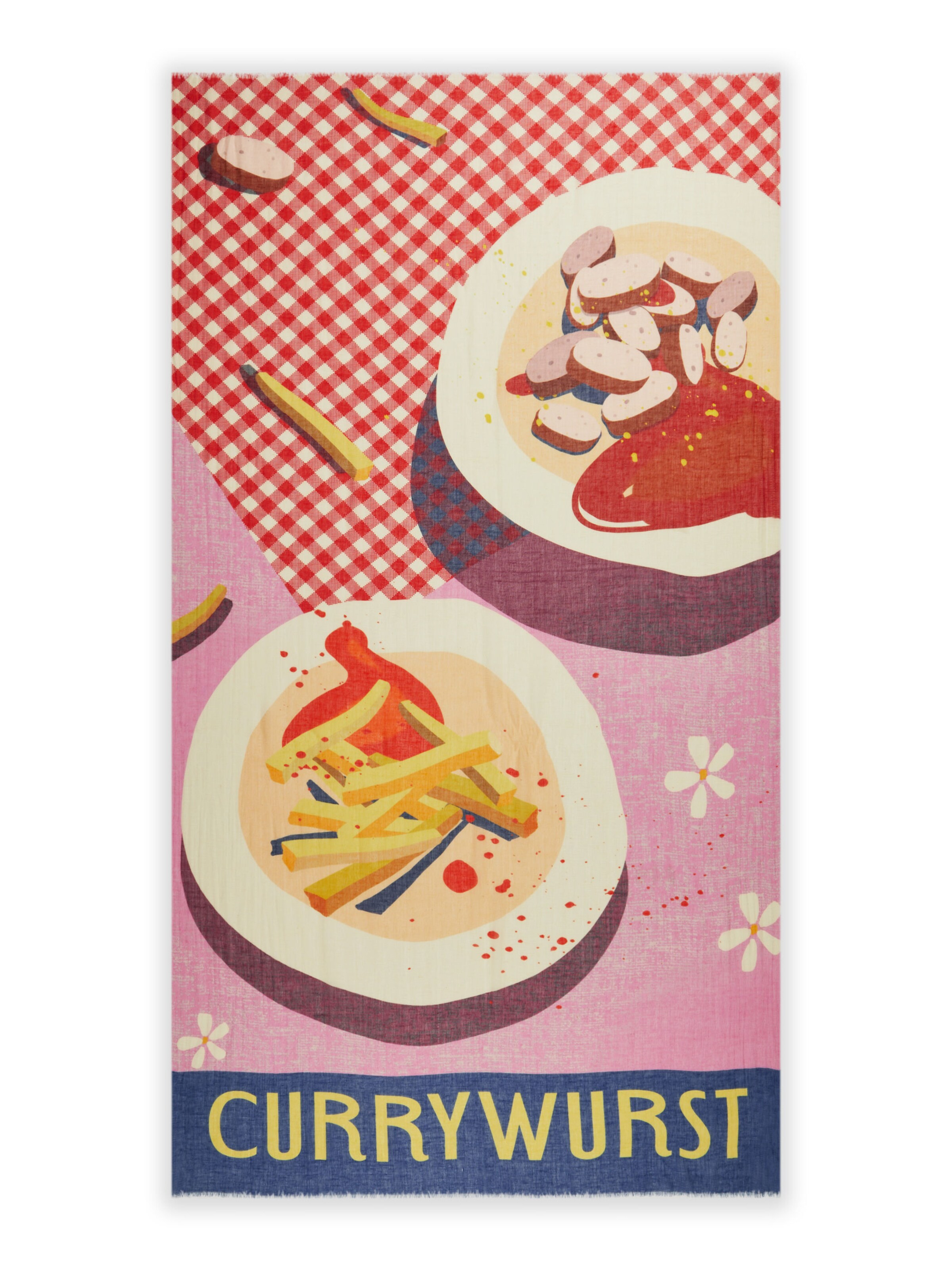 CODELLO Sjaal in Rood