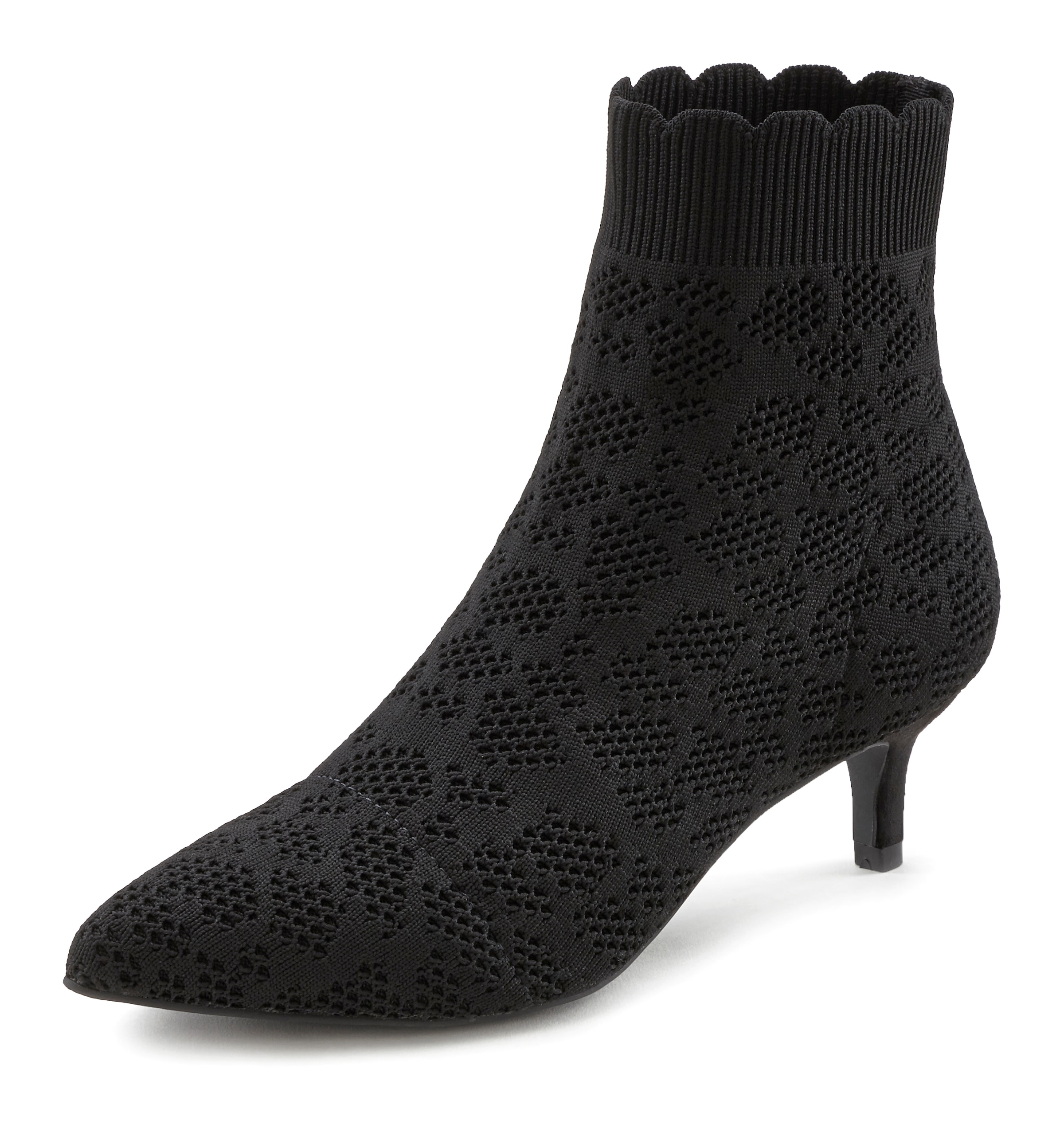 LASCANA Booties in Black: front