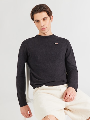 NAPAPIJRI Pulóver 'DARCA C 2' - fekete: elől