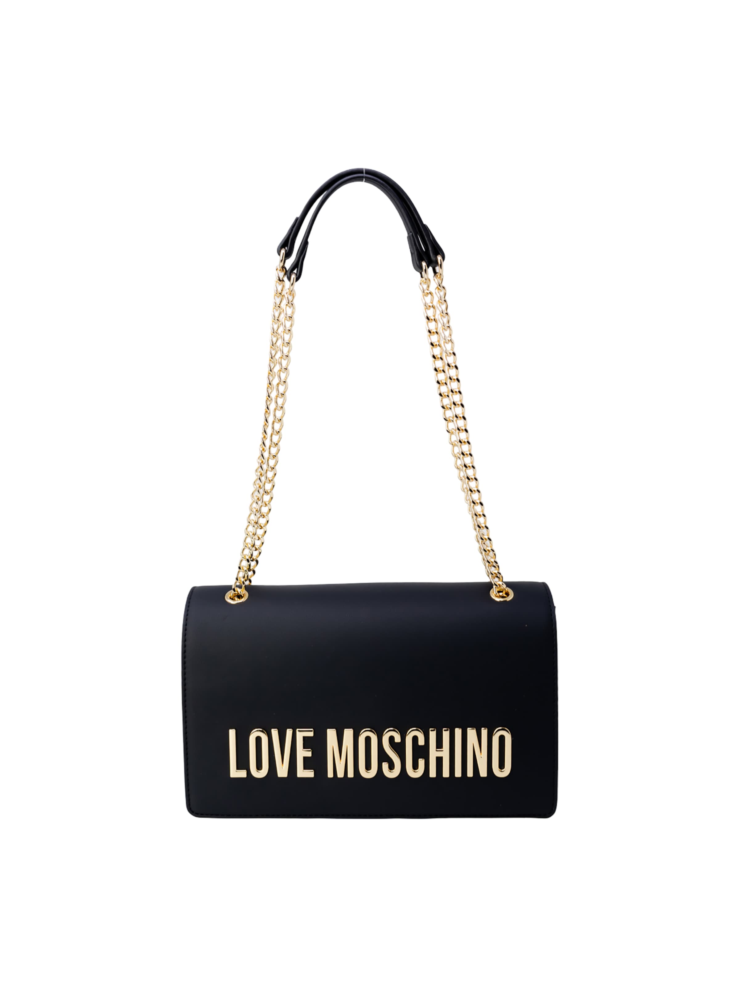 Love Moschino - Bolso de hombro en negro: frente