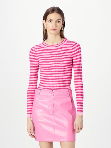 Pull-over 'Crista' PIECES en rose : devant