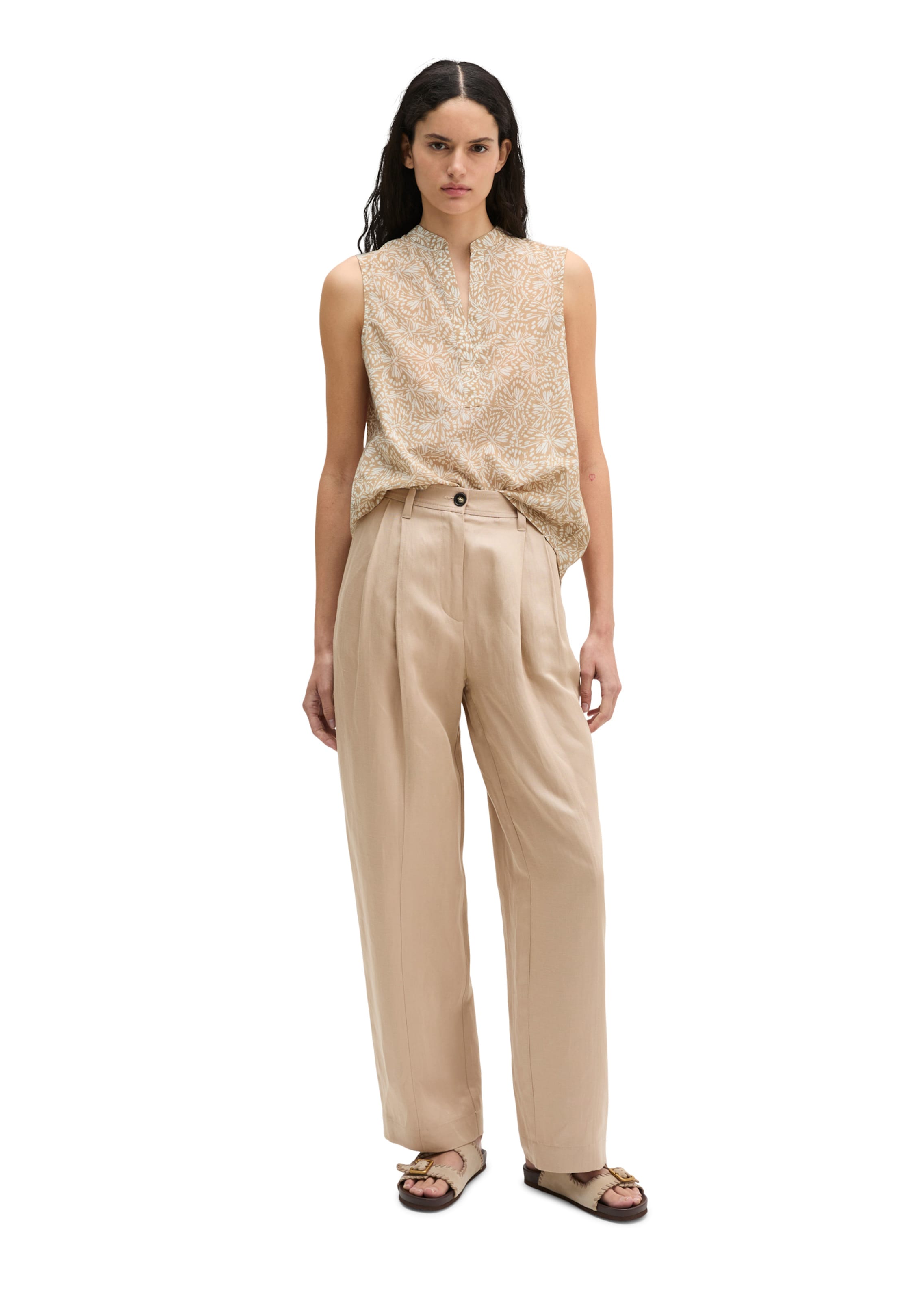 Marc O'Polo Bluse in Braun