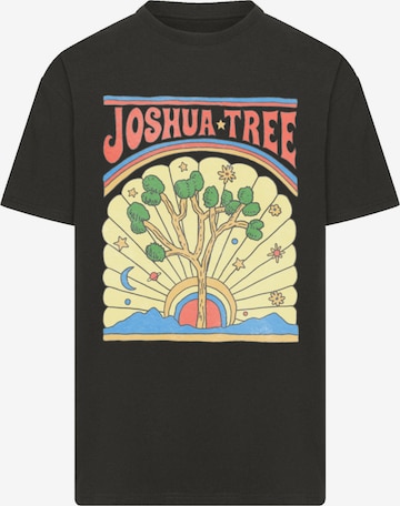 F4NT4STIC Shirt 'US National Parks Joshua Tree' in Black: front
