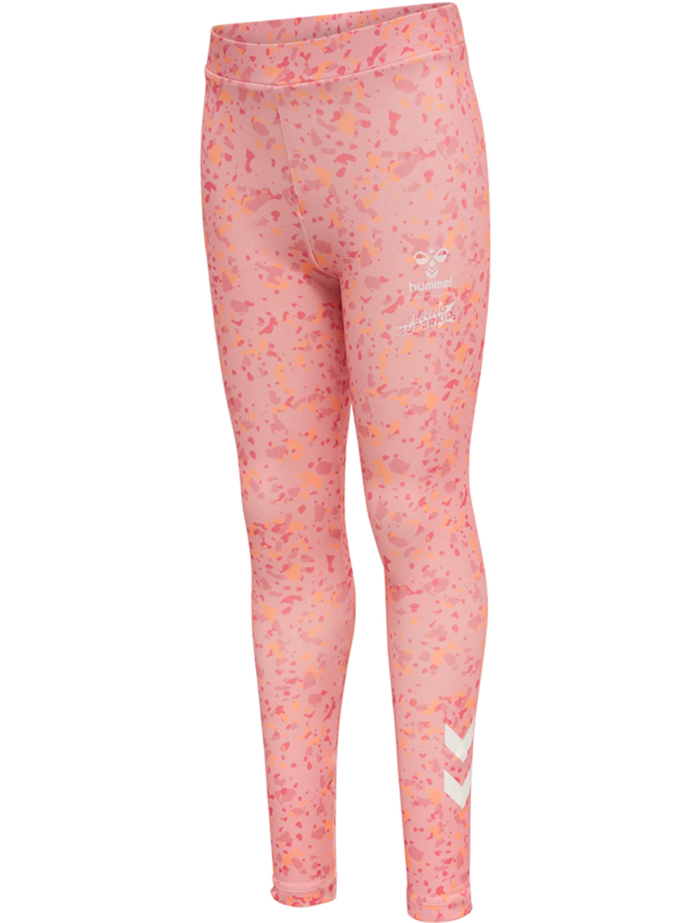 Hummel Skinny Leggings 'FLYING JUICE' in Roze