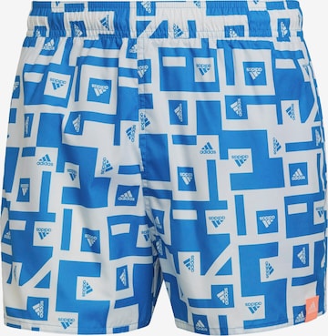 ADIDAS PERFORMANCE Sportbadehose in Blau: front