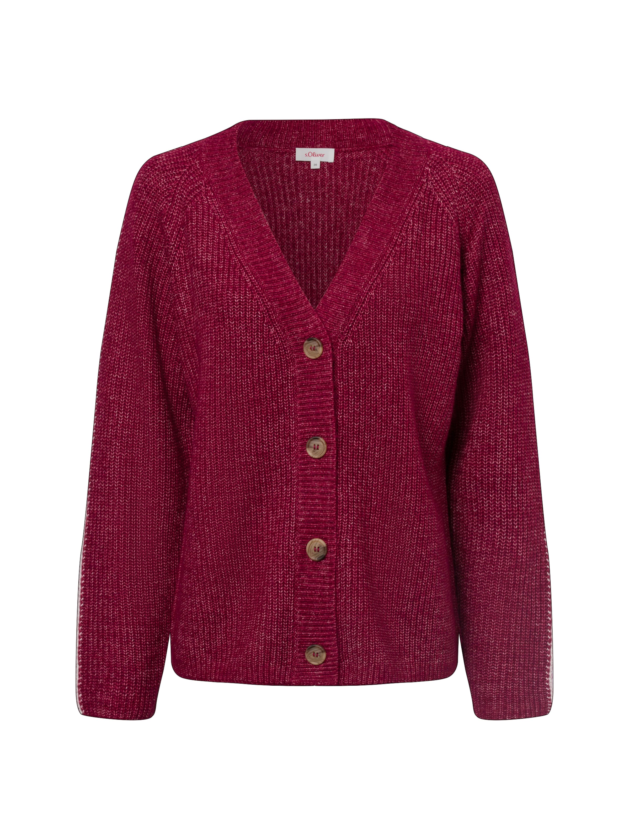 s.Oliver Strickjacke in Rot: Vorderseite