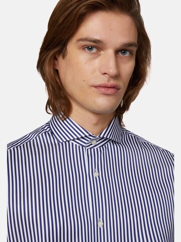 Coupe regular Chemise Boggi Milano en bleu