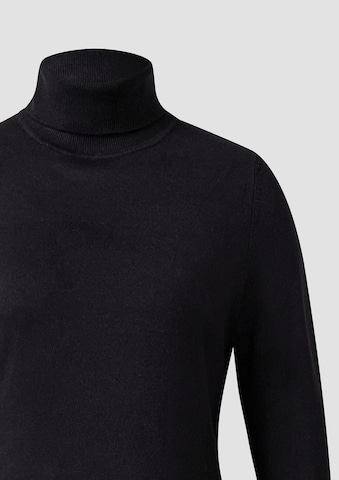 s.Oliver Gebreide jurk in Zwart